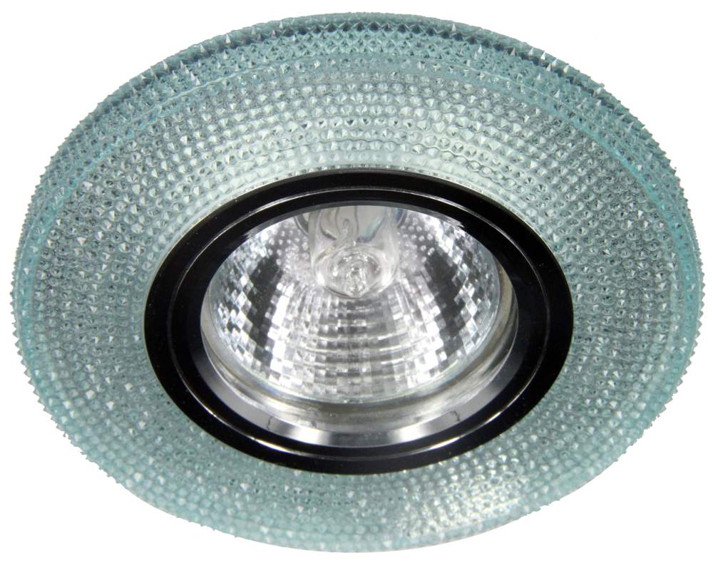 Светильник галогенный FT 976 CHSL SMD/MR 16 4000K зеркальный снежно-голубой