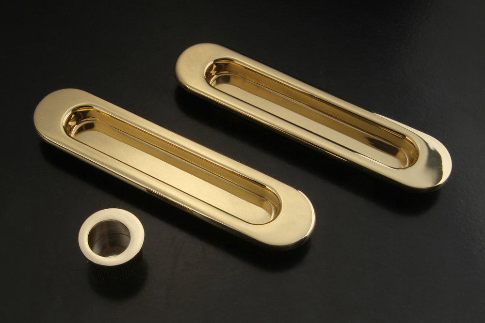 Ручка д/раздвижных дверей SH010-GP-2 золото