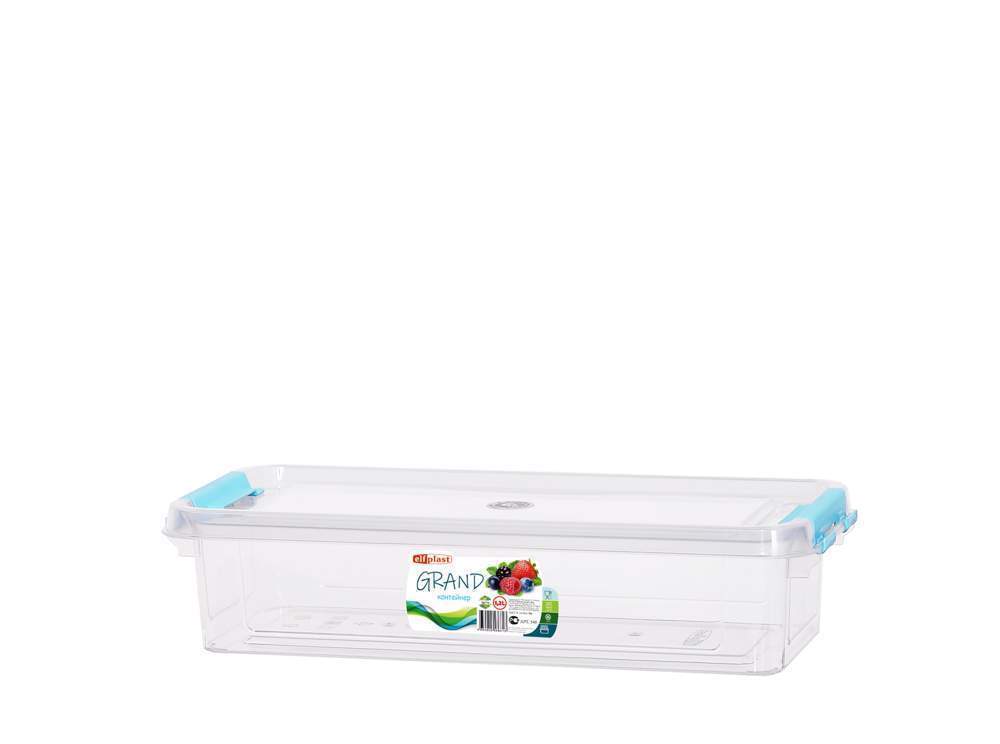 ЭЛЬФПЛАСТ Контейнер 548 Grand 1200мл д/хранения пищевых продуктов прямоугольный 279х118х66мм