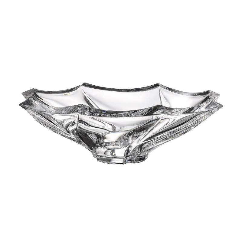 CRYSTAL BOHEMIA Салатник Bromelias овальный 35см БПХ810