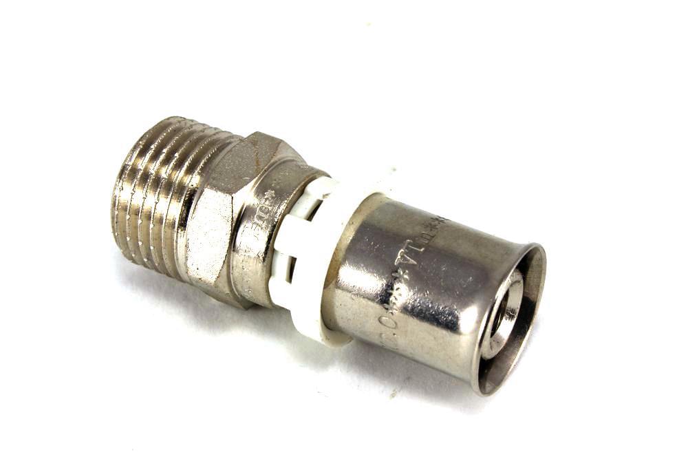 Соединение нар.р. пресс 16х1/2"   Valtec VTm.201.N.001604