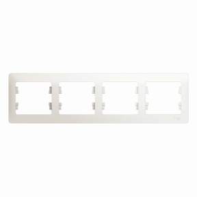 Рамка SE Glossa  Перламутр  4-м горизонт.  GSL000604