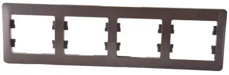 Рамка SE Glossa  Сиреневый туман 4-м горизонт. GSL001404