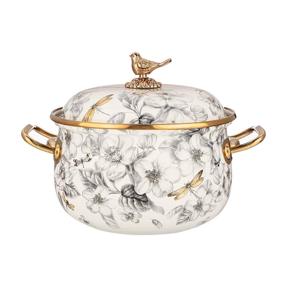 AGNESS Яблоневый сад Кастрюля 950-522 2,8л 18см 