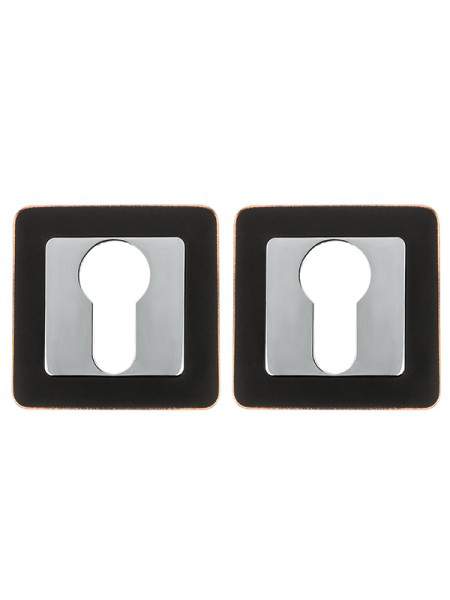 Накладка под цилиндр ET XM ABL/CP-18 тем. медь/хром