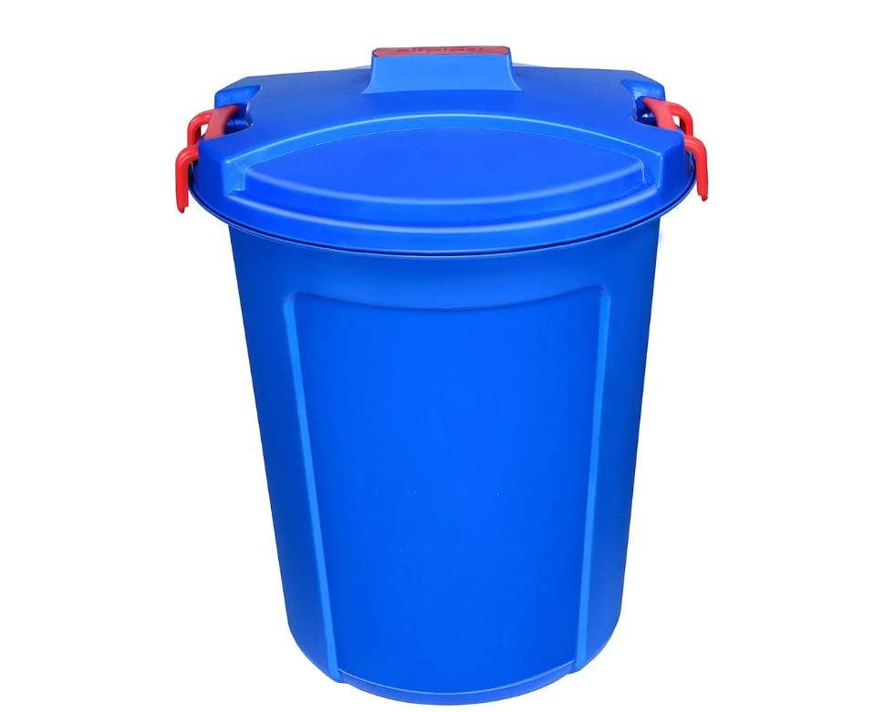 ЭЛЬФПЛАСТ Бак хозяйственный 568 Геркулес 70л синий 530х660мм 