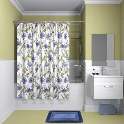 Штора д/ванной IDDIS 180*180см  Peva полиэс. P05PV118i11