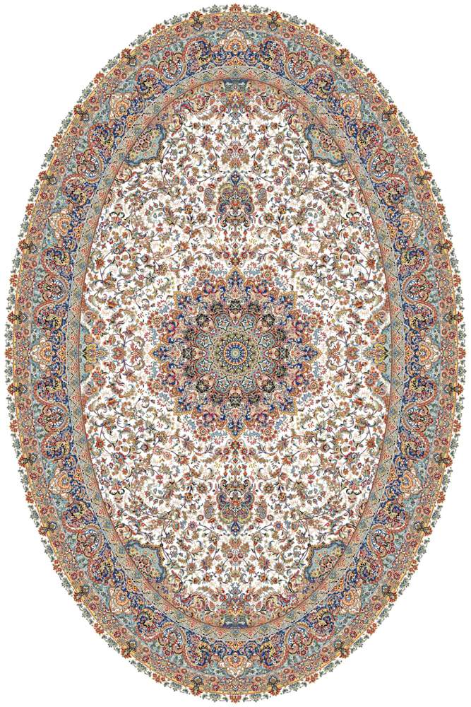 Ковер Persian Legend (HC) A-012/1108 Cream 1,0х1,5  овал