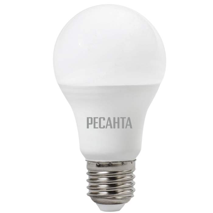 Лампа светодиод.LL-R-A60-13W-230-4K-E27 груша,13Вт,нейтр.Е27 Ресанта