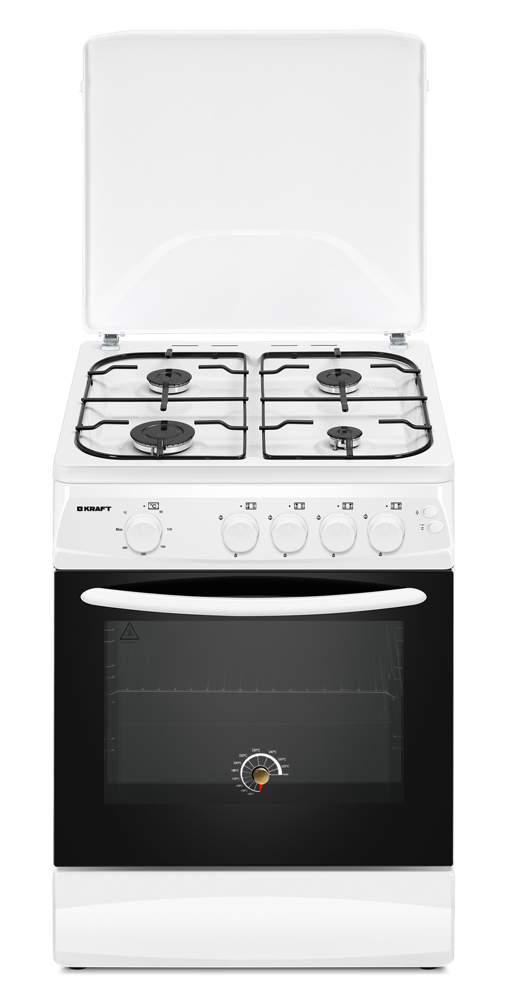 Плита газовая KRAFT KF-FSK6403AGW
