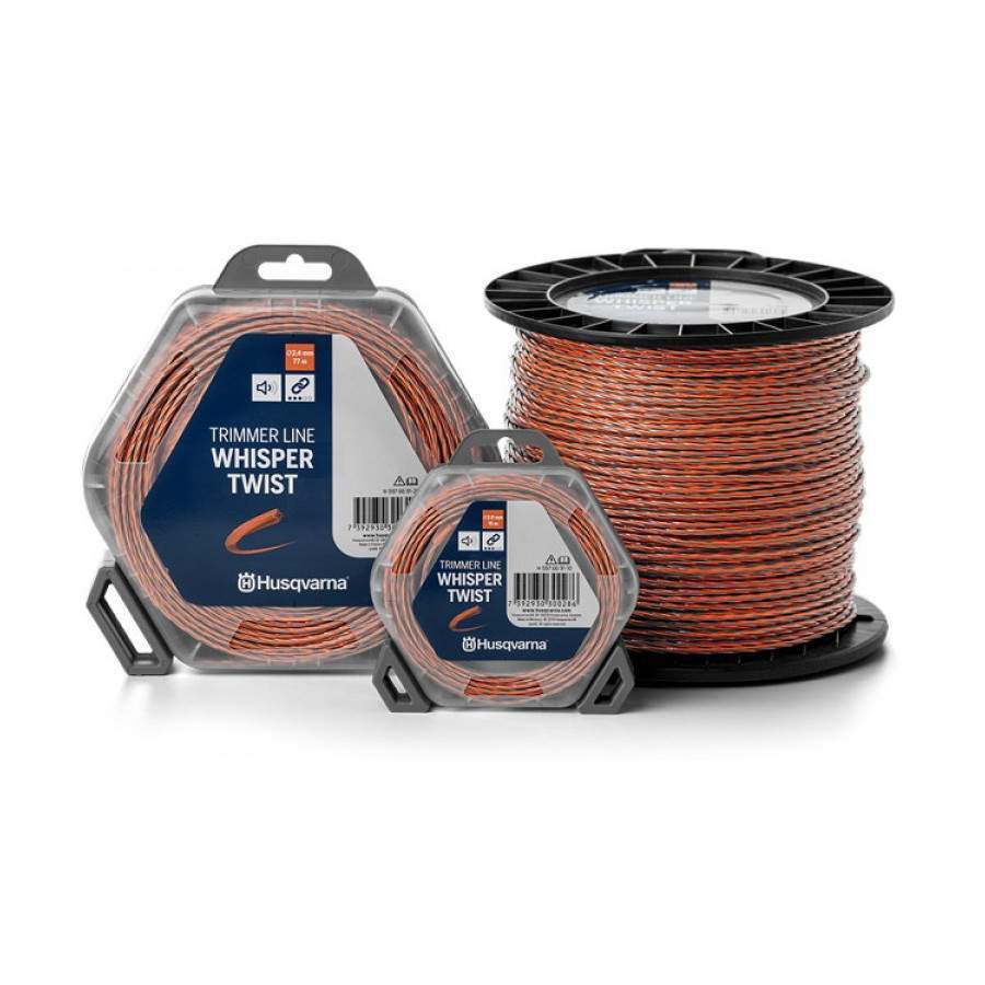 Леска Хускварна Whisper Twist 1,5х15 (витая) 5976691-01