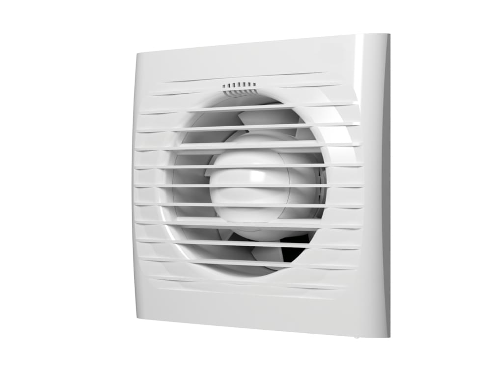 Вентилятор  OPTIMA 4-02  осевой вытяжной с шнур. выкл.  D100  AURAMAX