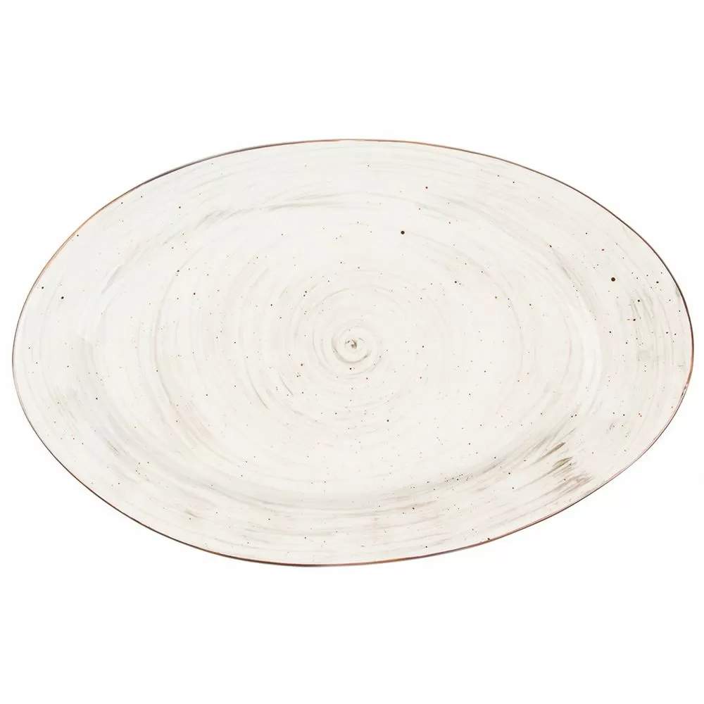 P.L. Proff Cuisine White Fusion Блюдо овальное 20х32см 73040154/P5226233/0525-2 (24/6)