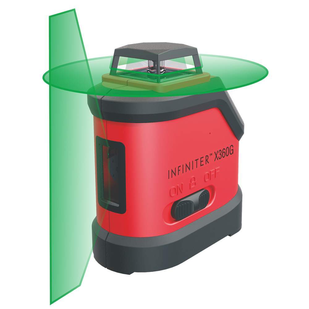 Нивелир лазерный  INFINITER X360 G   1-004-002