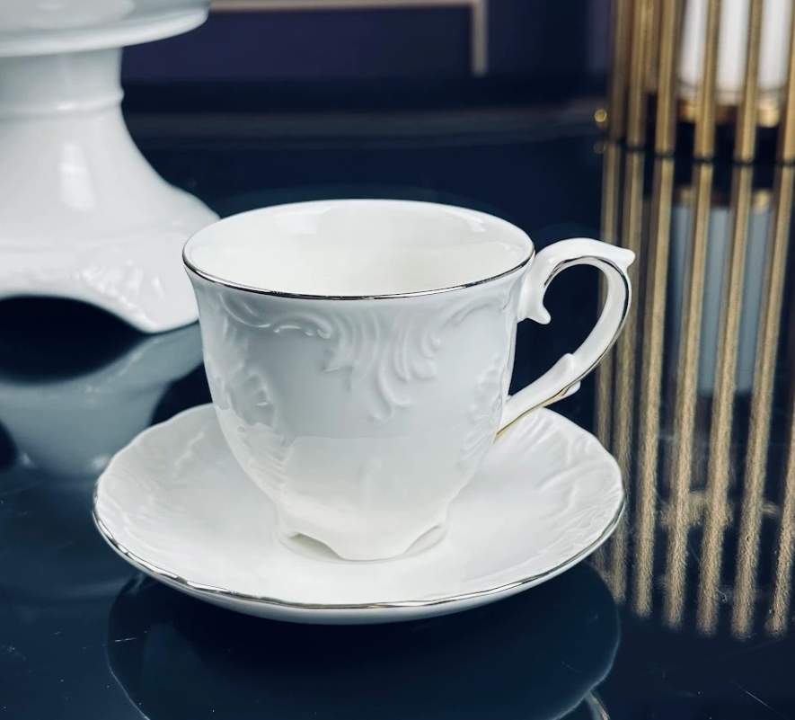 LENARDI Аврора Gold Набор кофейный 305-079 12пр/6перс 130мл