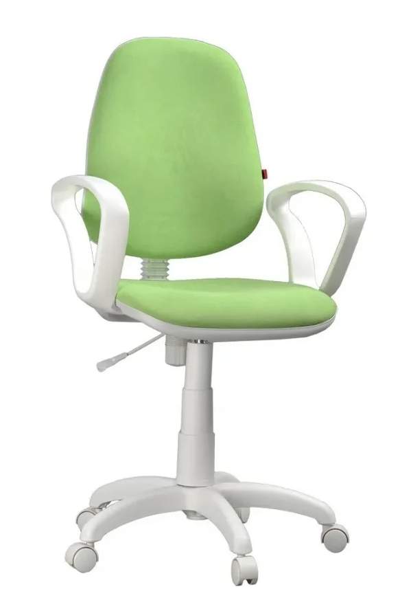 Престиж+кресло(пластик WH тк.Candy green) г/п 140,ПВМ, PL 600 гольф ролик белый)