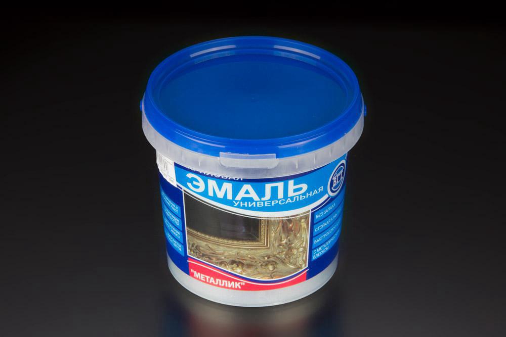 Эмаль ВДАК-1179 универ." Металлик" 1,0кг серебро ВГТ