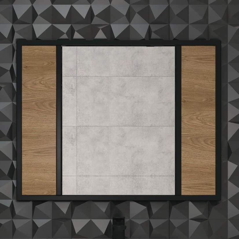 Зеркало EVA GOLD " Irvin 80"