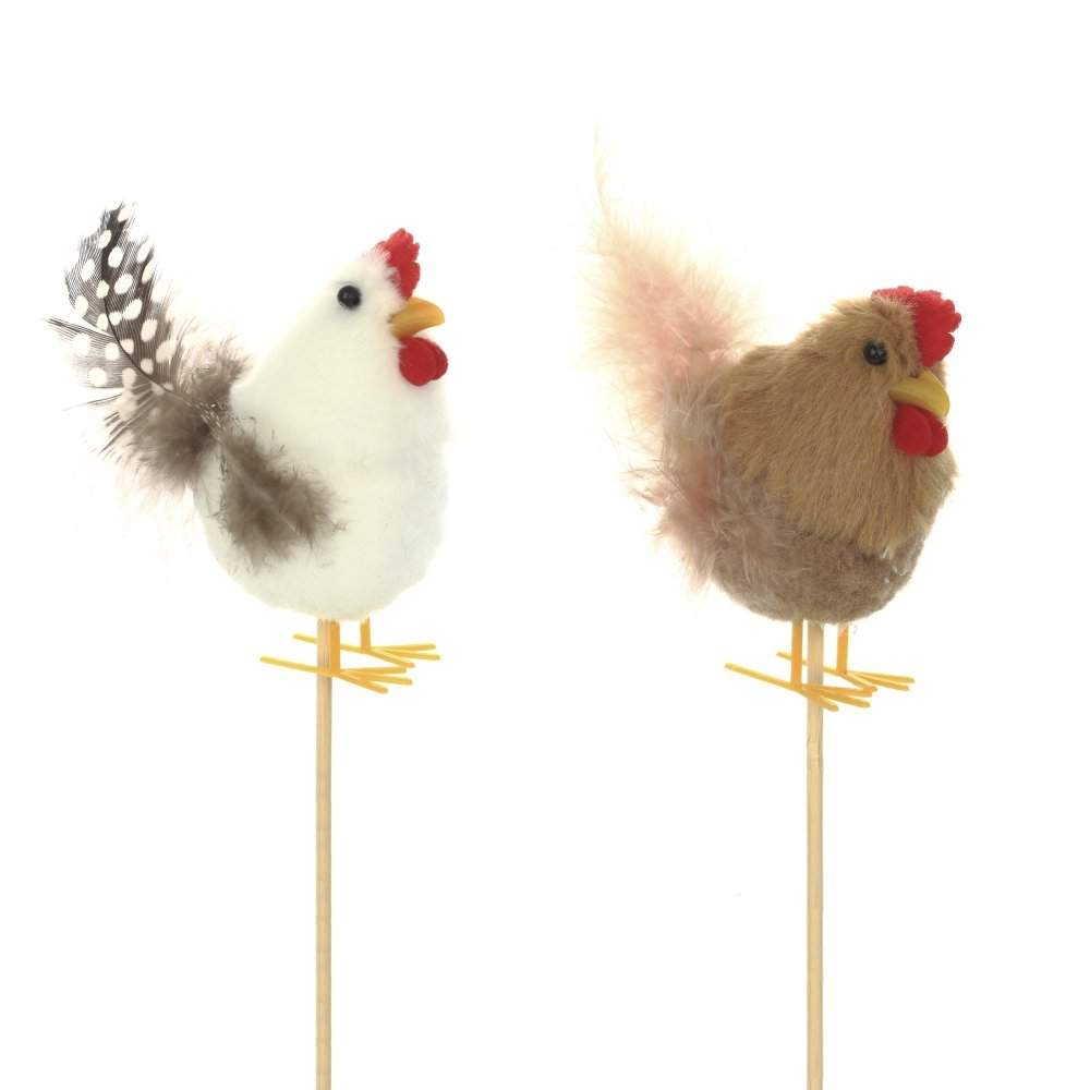 REMECO COLLECTION Изделие декоративное 747170 Курица (вставка) 5х7х27см 2 вида