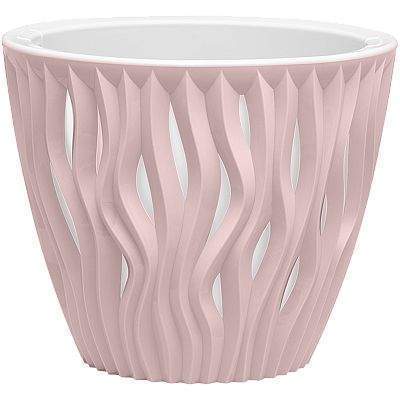 Горшок  Вдохновение 1,6л Беж.розовый  КШ-8645