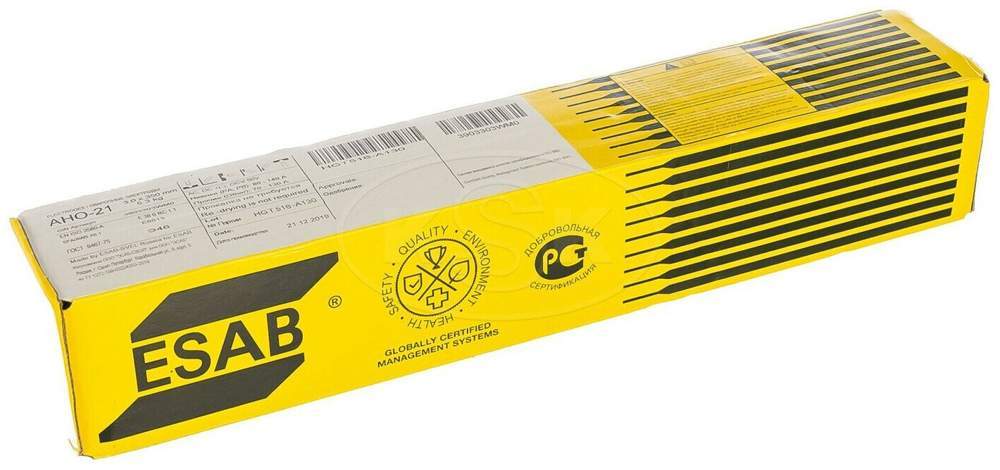 Электроды  ESAB  АНО - 21  3,0*350мм  /1.0кг/  3903303WZO