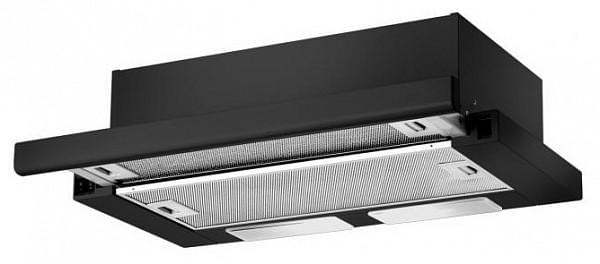 Кухонный воздухоочиститель ATLAN 3002  50см  black стекло   450 m3