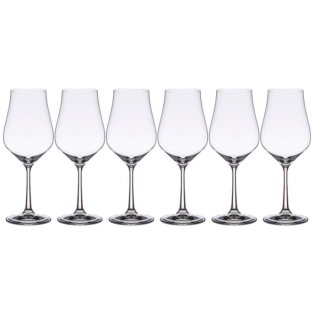 CRYSTALEX BOHEMIA Тулипа 40894/350 Набор бокалов д/вина 350мл 6шт