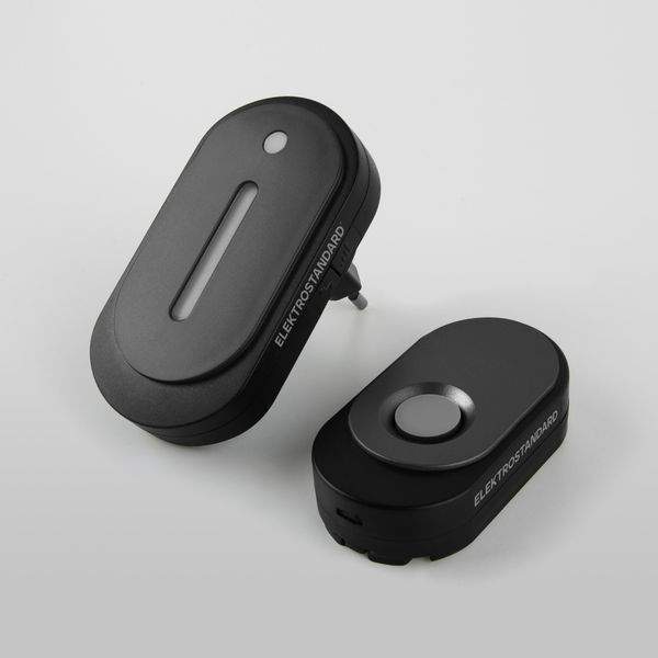 Звонок дверной  DBQ28М  WL 36M  IP20  Черный/Серебро