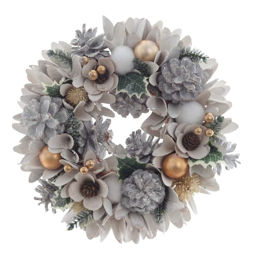 REMECO COLLECTION Венок декоративный 824384 27х7,5х27см