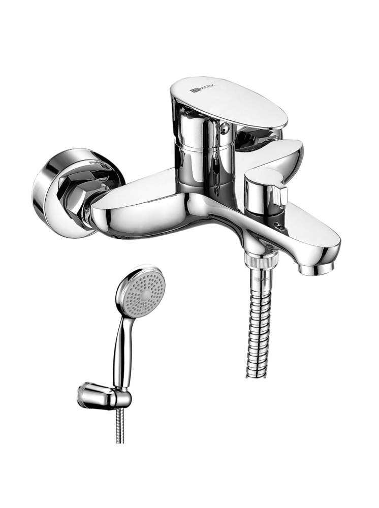 Смеситель Nero  LM 0214C  д/ванны, дивектор, кер.пласт, коротк. изл. LEMARK