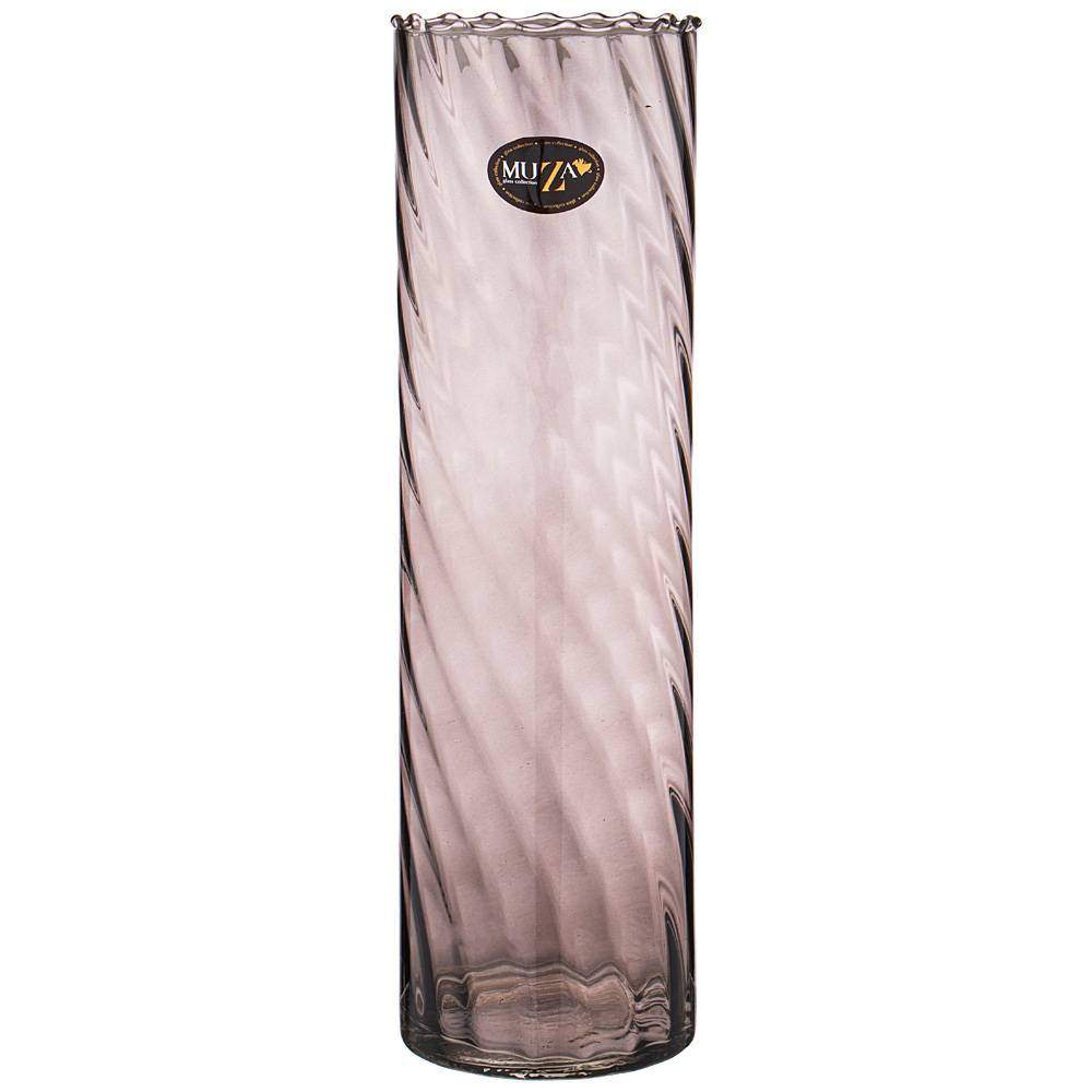 MUZA Ваза 380-808 Perfetti Smoky h40см