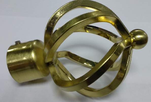 Наконечник DIY  28мм Золото глянец Булава  28.01.49.100