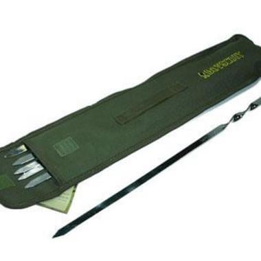 Набор BOYSCOUT плоских шампуров 45см 6шт в чехле 61327