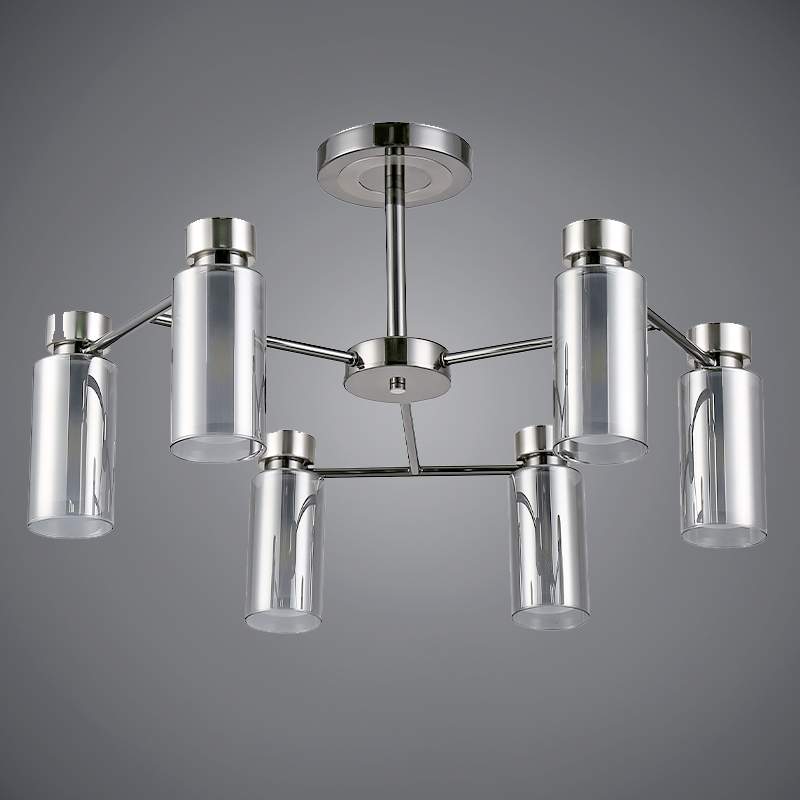 Люстра 74338/6  NK никель 6x60W  E14 GAN21