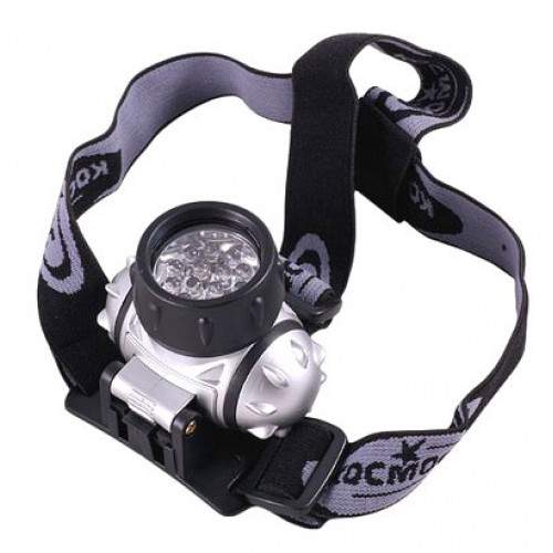 Фонарь Космос  H19LED 1W XPE LED+6 SMD LED 3xAAA(803)налобный 97676