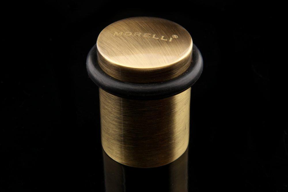 Ограничитель MORELLI дверной  DS3 AB бронза