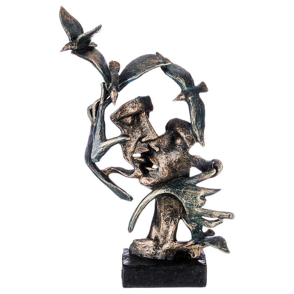 LEFARD Статуэтка 154-512 Поцелуй,коллекция Фьюжн 23х9,5х37см