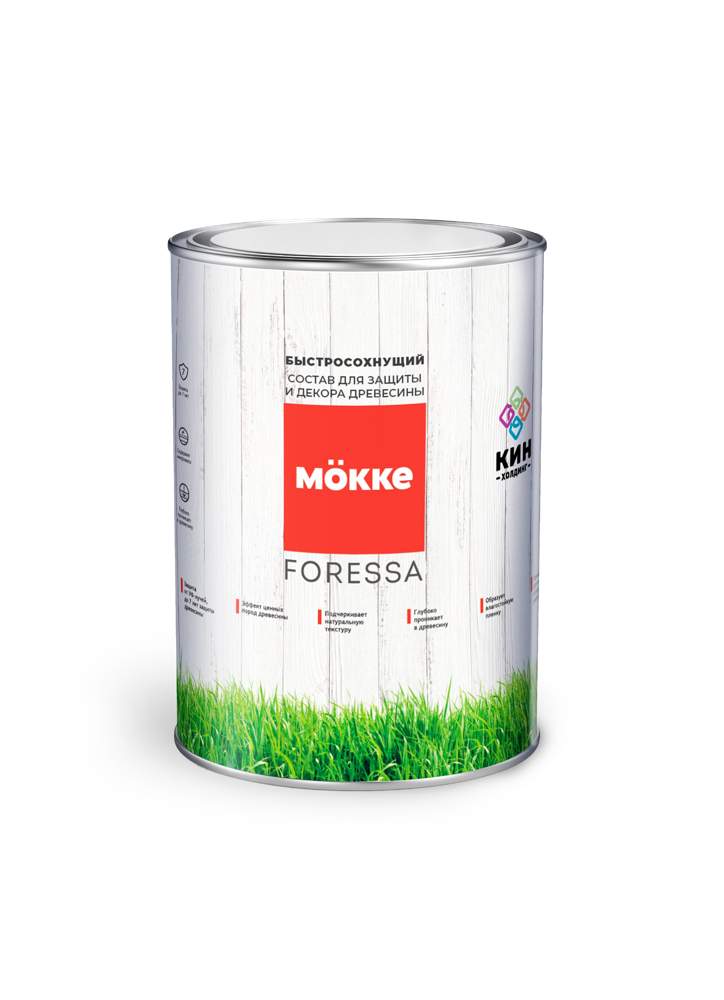Пропитка алкидная MOKKE FORESSA  бесцвет. 0,8 л 4438