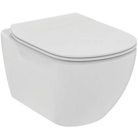 Унитаз подвесной Теси Rimles  T536001 + сиденье T352701  белый