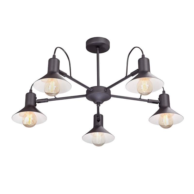 V4874-1/5PL Люстра 5xE27 макс. 40Вт