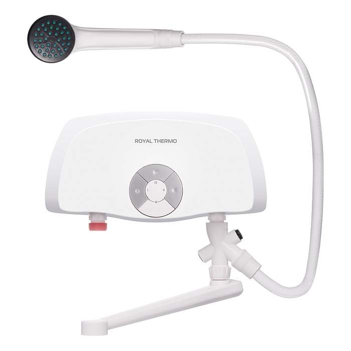 Водонагреватель ROYAL THERMO SmartFix TS проточный (5.5 кВ) кран+душ НС-1588906