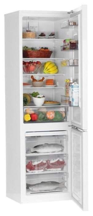 Холодильник  BEKO RCNK 356K20W морозилка снизу