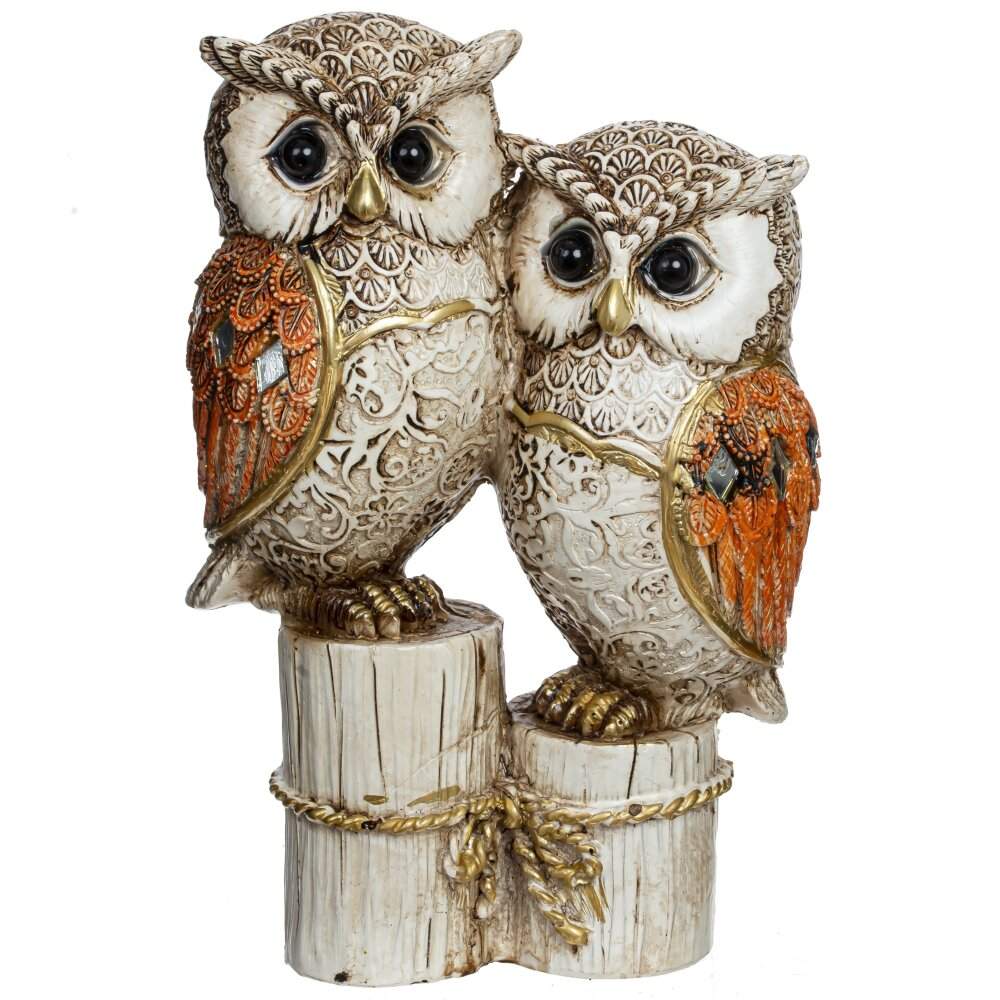 REMECO COLLECTION Фигурка 787057 Совы L11 W6 H16см