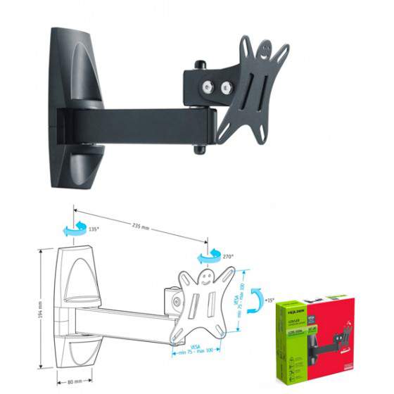Кронштейн HOLDER TV  LCDS-5004  10-26"