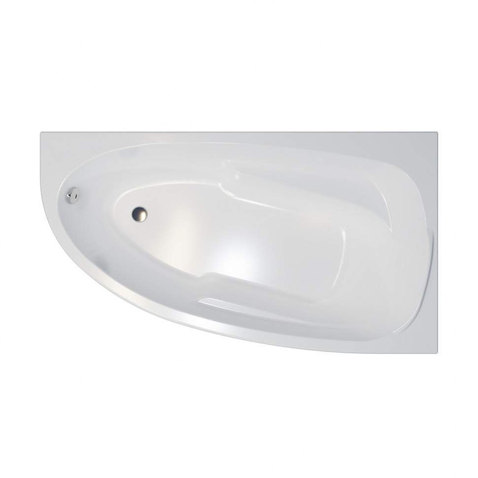 Ванна обрезная  Мадрид  150х95 левая каркас +экран