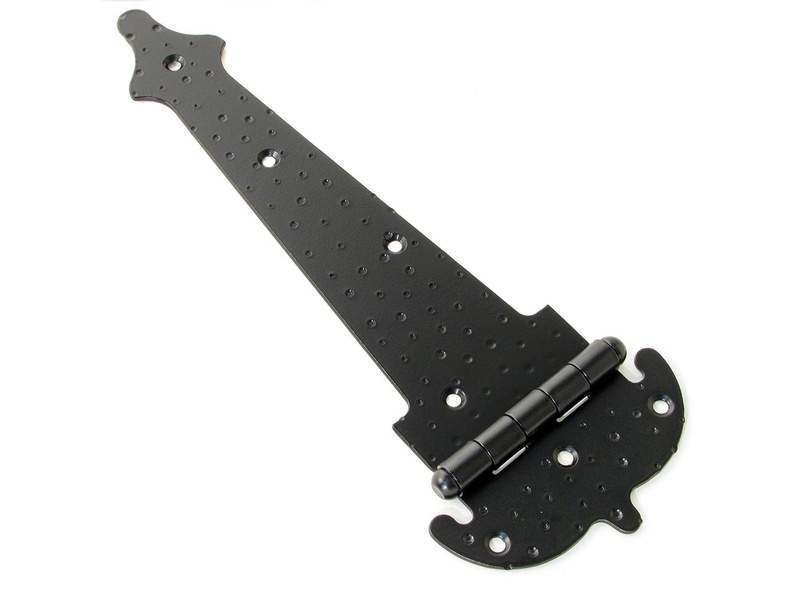 Петля-стрела фигурн. НОЭЗ ПС-300-SL черный матовый