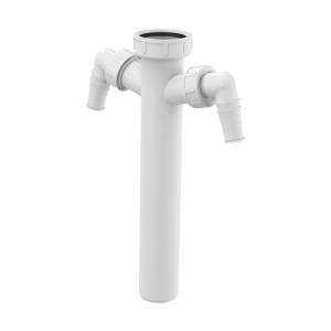 Переходник с накидной гайкой  А44M d.40  6/4 и 2-мя подводк.