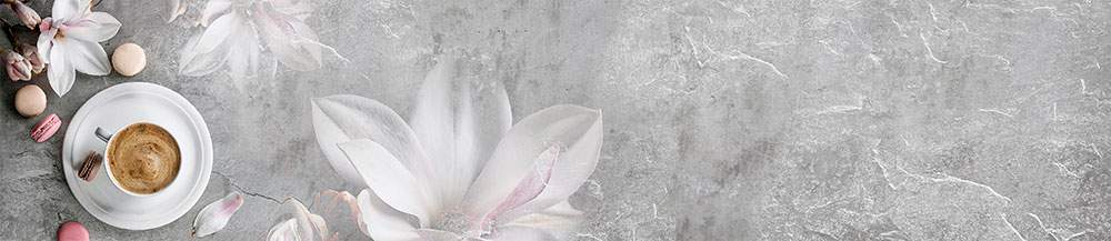 Панель стеновая  SP234  Кофе на сером  2800*600*6мм