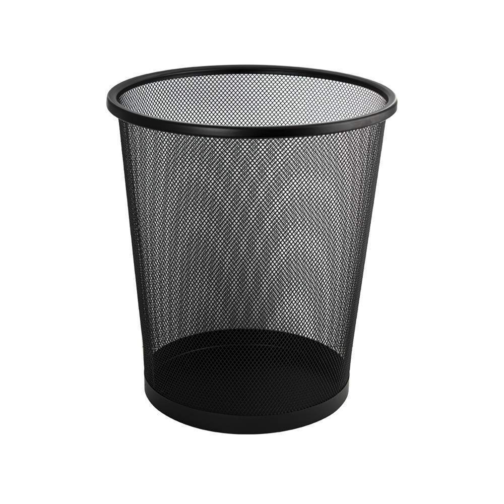 Ведро д/мусора 20л круглое сетчатое, офис.,б/крышки черное  Санакс 42120