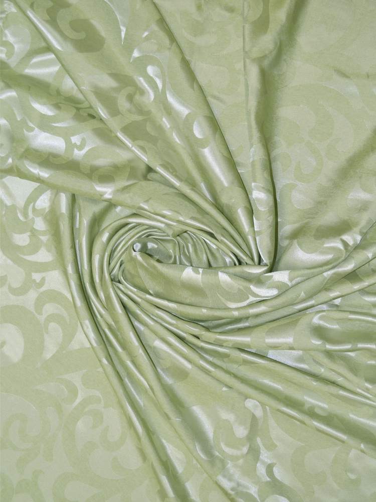 Штора  Портьерная  J501-05 Жаккард  210х260  зеленый (полиэстер)